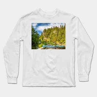 Spearfish Creek in the Black Hills Long Sleeve T-Shirt